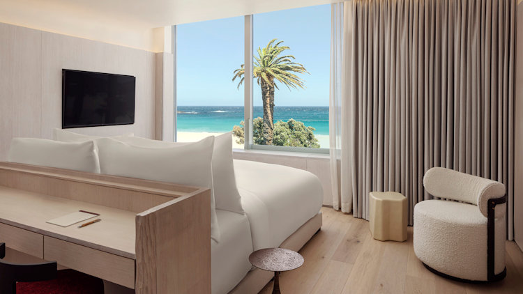 Morea House seaview guestroom